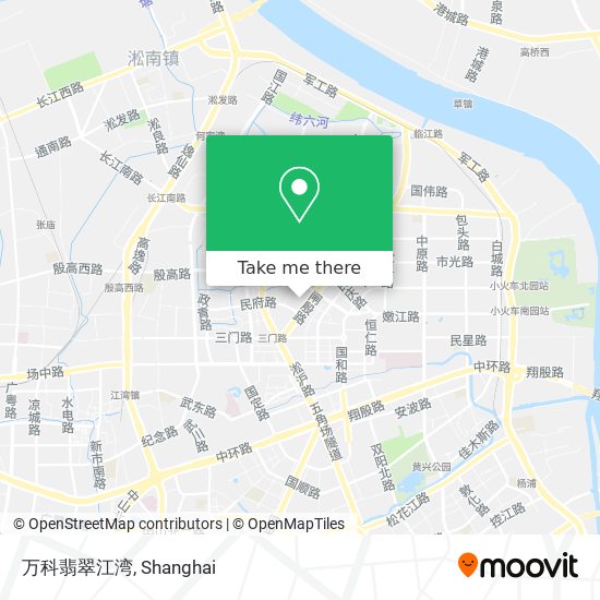 万科翡翠江湾 map