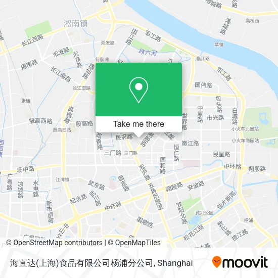 海直达(上海)食品有限公司杨浦分公司 map