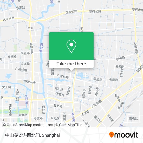 中山苑2期-西北门 map