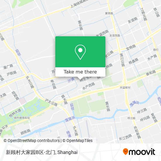 新顾村大家园B区-北门 map