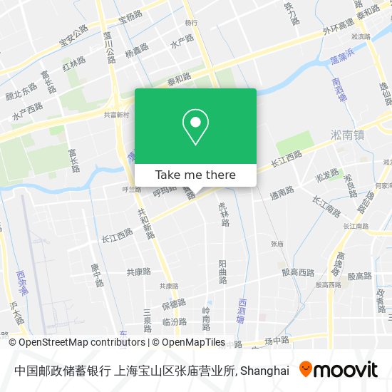 中国邮政储蓄银行  上海宝山区张庙营业所 map