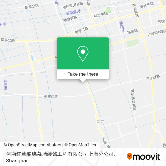 河南红革玻璃幕墙装饰工程有限公司上海分公司 map