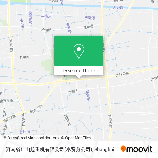 河南省矿山起重机有限公司(奉贤分公司) map