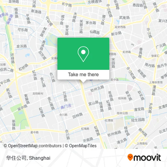 华住公司 map