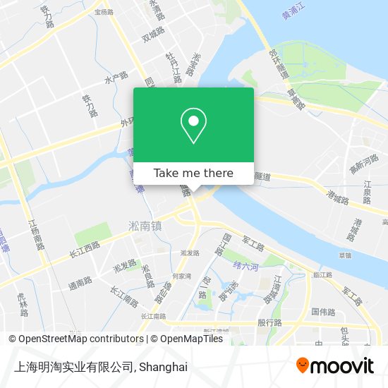 上海明淘实业有限公司 map