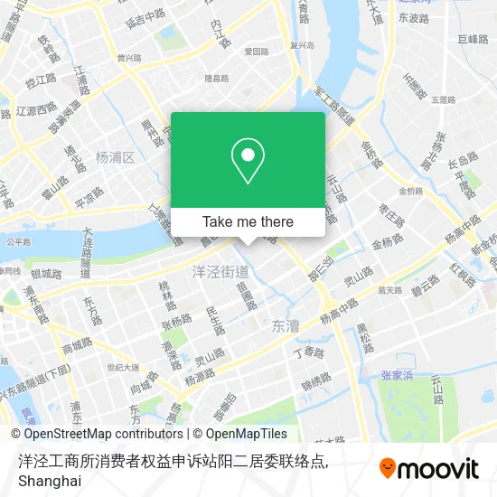 洋泾工商所消费者权益申诉站阳二居委联络点 map