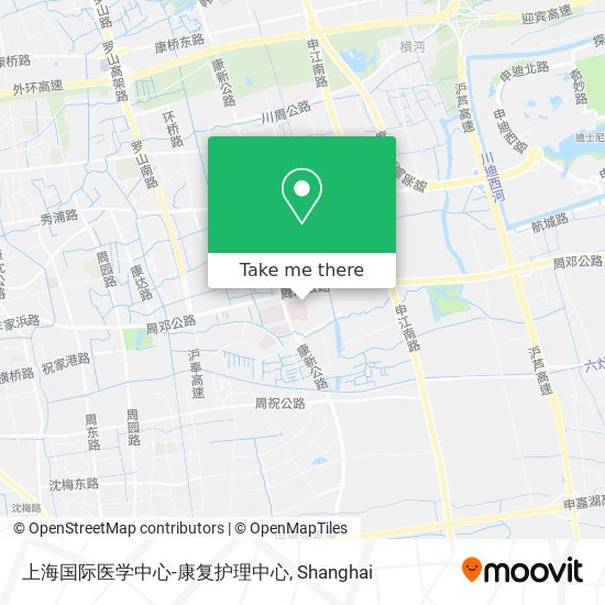 上海国际医学中心-康复护理中心 map