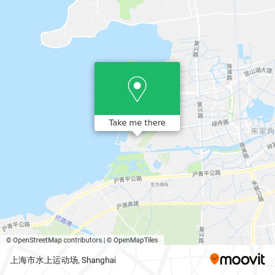 上海市水上运动场 map