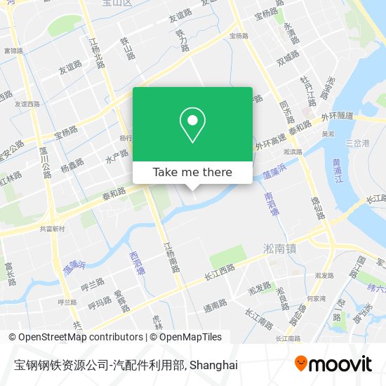 宝钢钢铁资源公司-汽配件利用部 map