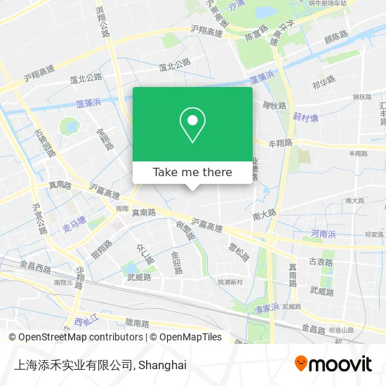 上海添禾实业有限公司 map