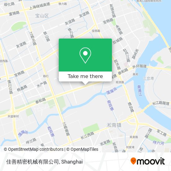 佳善精密机械有限公司 map