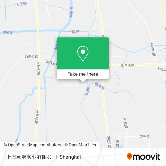 上海邑府实业有限公司 map