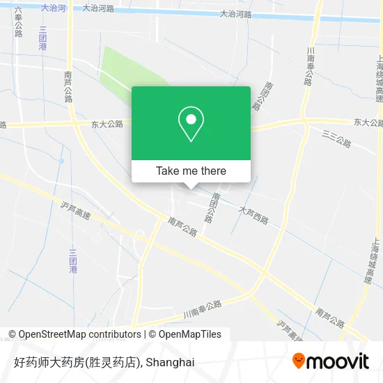 好药师大药房(胜灵药店) map