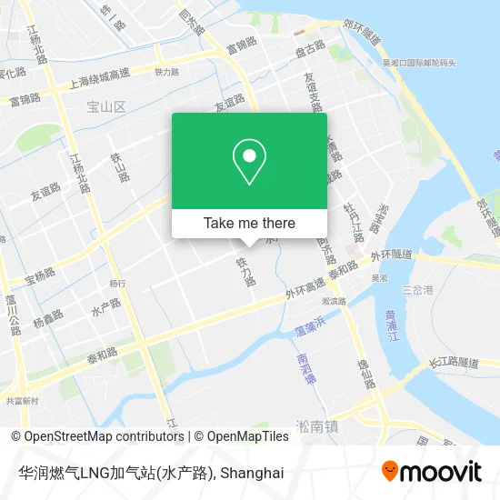 华润燃气LNG加气站(水产路) map