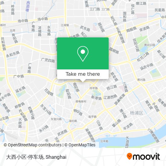 大西小区-停车场 map