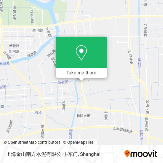 上海金山南方水泥有限公司-东门 map