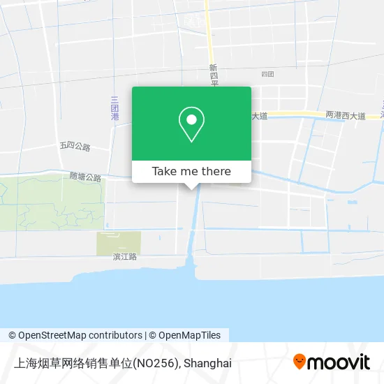 上海烟草网络销售单位(NO256) map