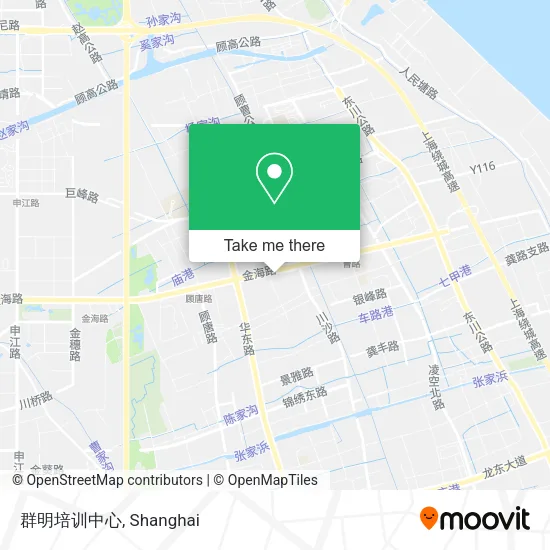 群明培训中心 map