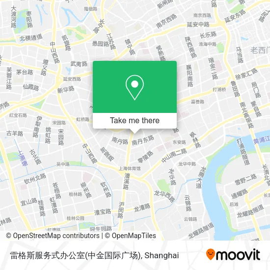 雷格斯服务式办公室(中金国际广场) map