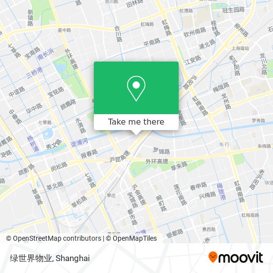 绿世界物业 map