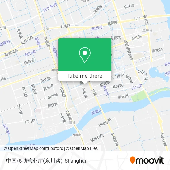 中国移动营业厅(东川路) map