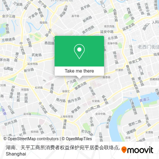 湖南、天平工商所消费者权益保护宛平居委会联络点 map