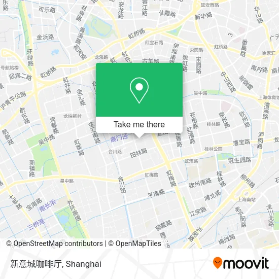 新意城咖啡厅 map