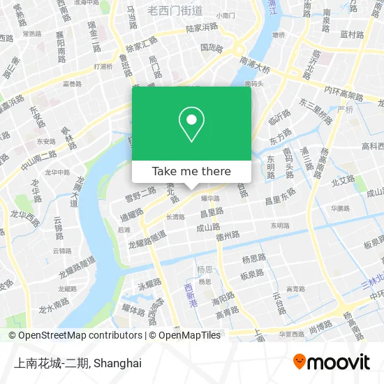 上南花城-二期 map