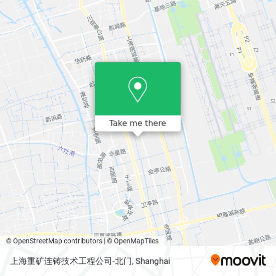 上海重矿连铸技术工程公司-北门 map