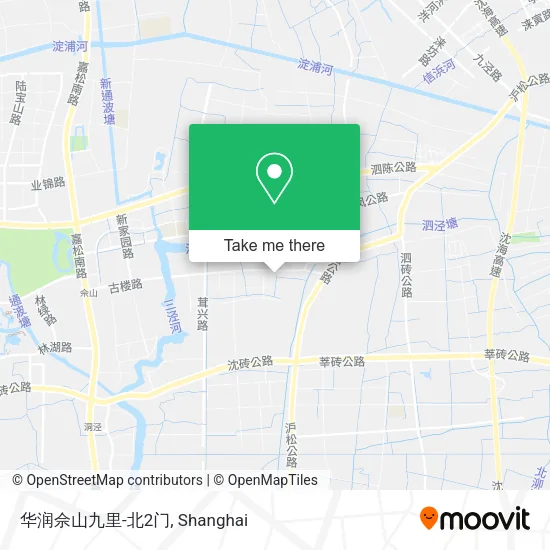 华润佘山九里-北2门 map