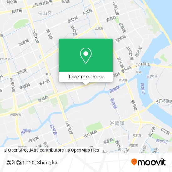泰和路1010 map