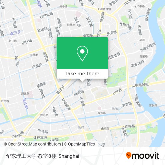 华东理工大学-教室8楼 map