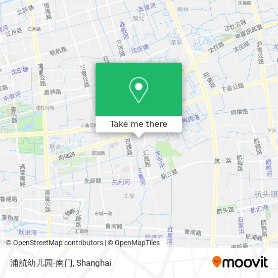 浦航幼儿园-南门 map