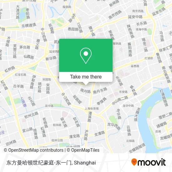东方曼哈顿世纪豪庭-东一门 map