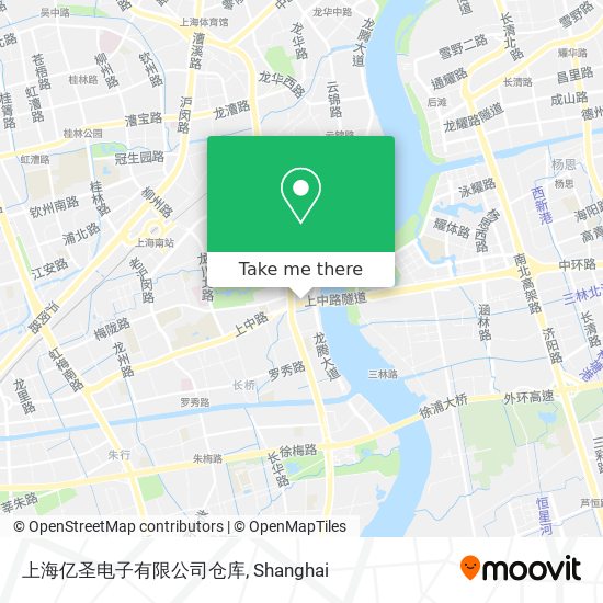 上海亿圣电子有限公司仓库 map