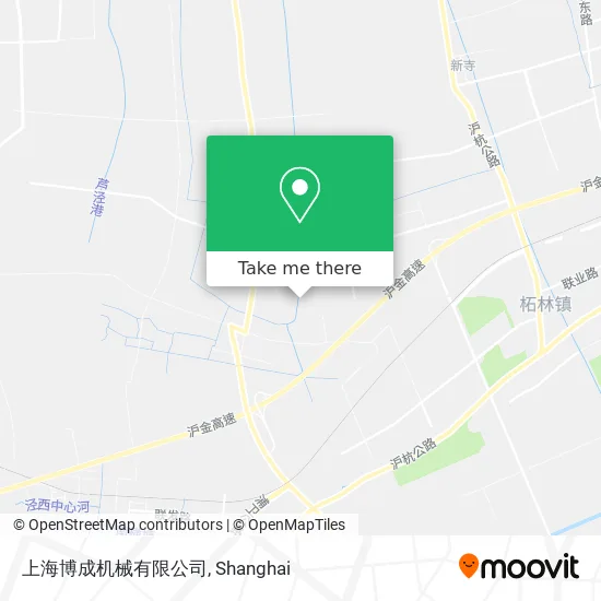 上海博成机械有限公司 map