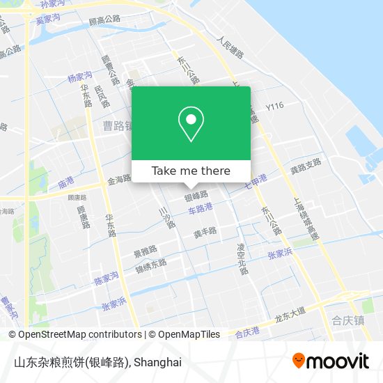 山东杂粮煎饼(银峰路) map