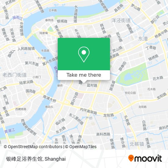 银峰足浴养生馆 map