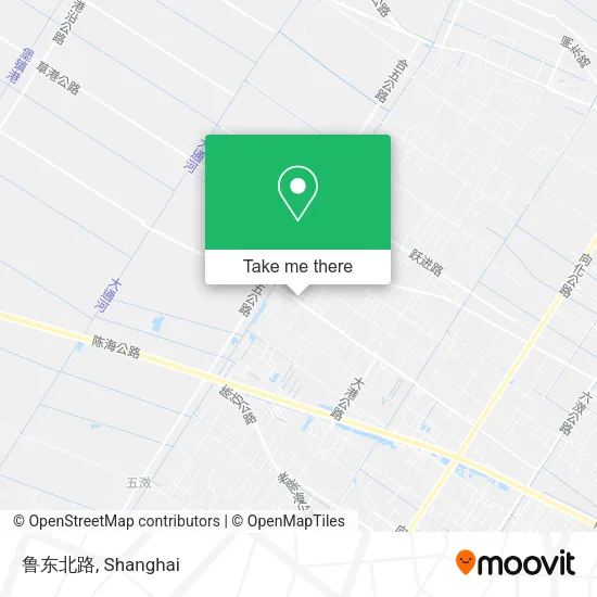鲁东北路 map