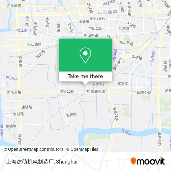 上海建萌机电制造厂 map