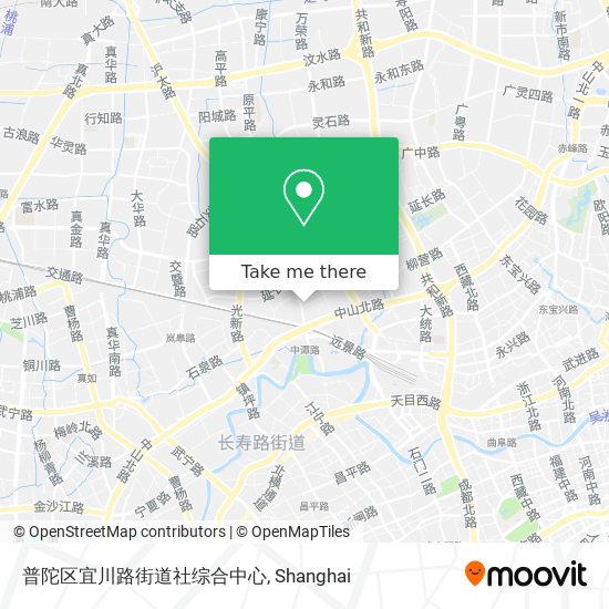 普陀区宜川路街道社综合中心 map