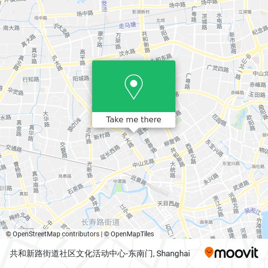 共和新路街道社区文化活动中心-东南门 map