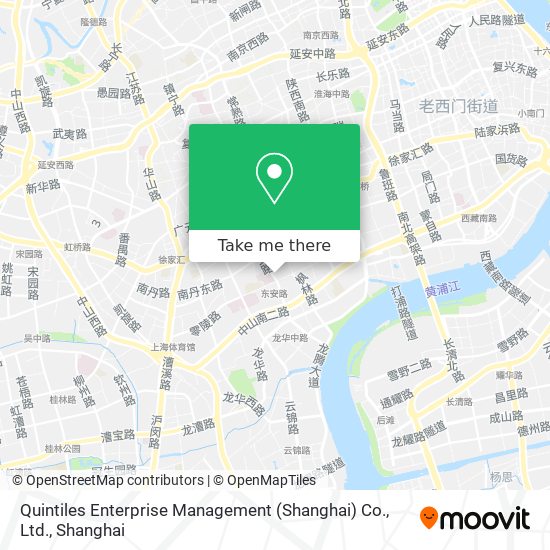 Quintiles Enterprise Management (Shanghai) Co., Ltd. map