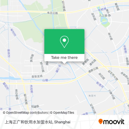 上海正广和饮用水加盟水站 map