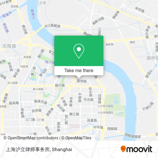 上海沪立律师事务所 map
