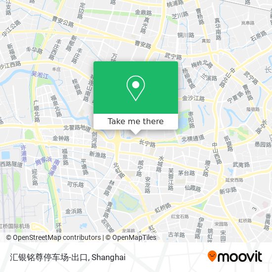 汇银铭尊停车场-出口 map