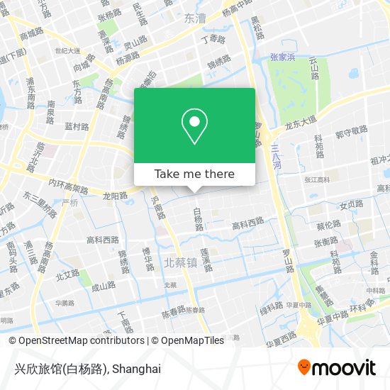 兴欣旅馆(白杨路) map