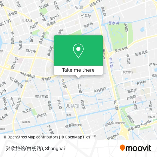 兴欣旅馆(白杨路) map