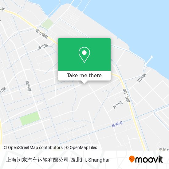 上海闵东汽车运输有限公司-西北门 map