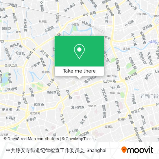 中共静安寺街道纪律检查工作委员会 map